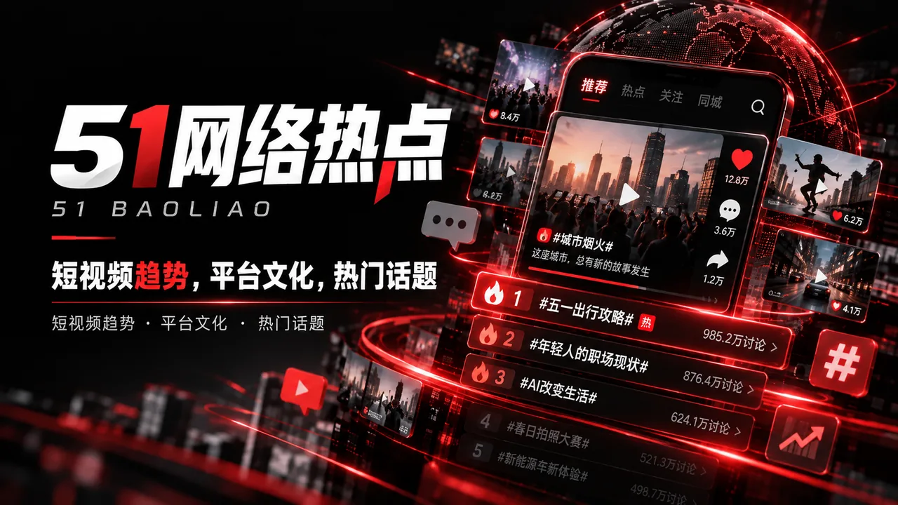 网络热点栏目配图